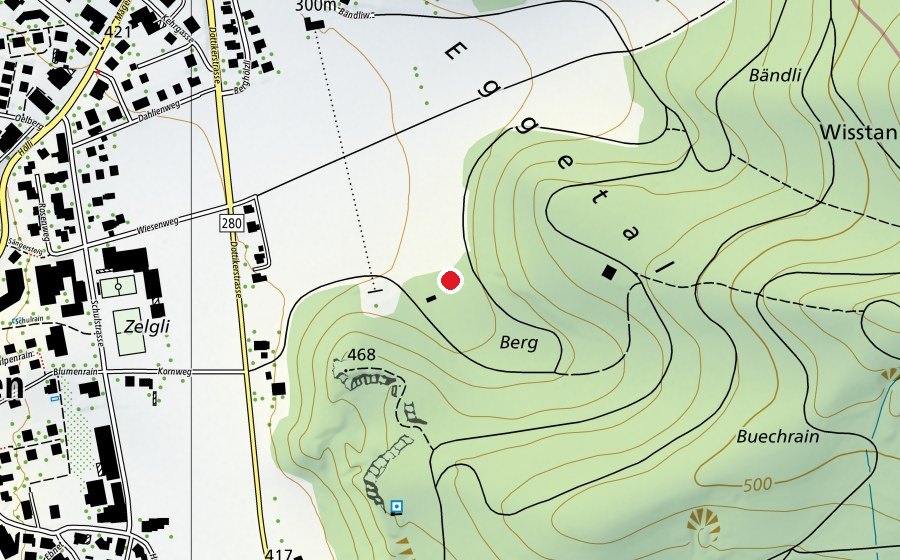 Map showing the location of Eggental (Ice rink)