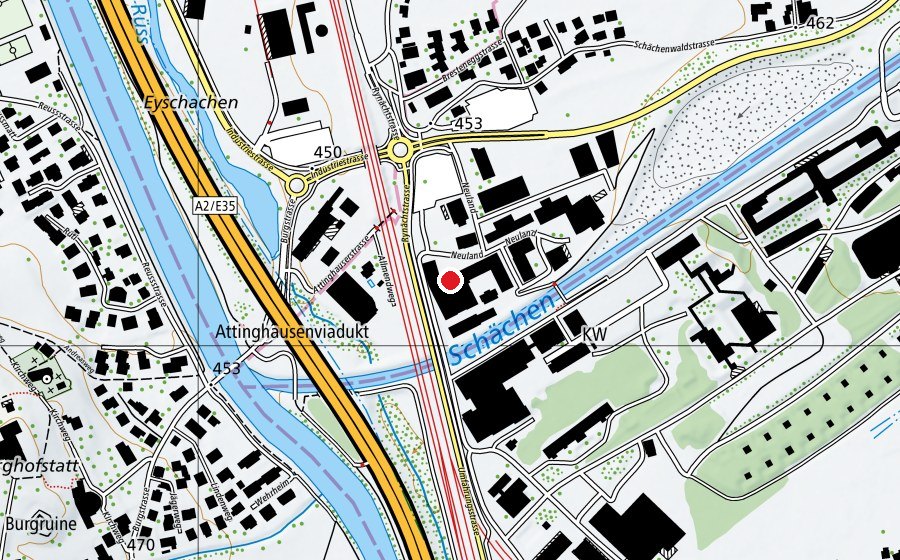 Mappa con la posizione di Activ Fitness (Centro fitness)