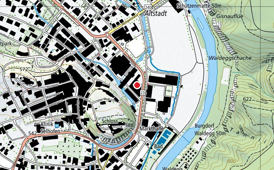 Carte indiquant l’emplacement de Activ Fitness (Salle de fitness)