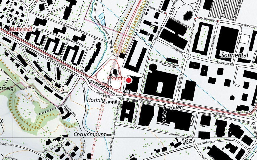 Map showing the location of Activ Fitness (Fitness centre)