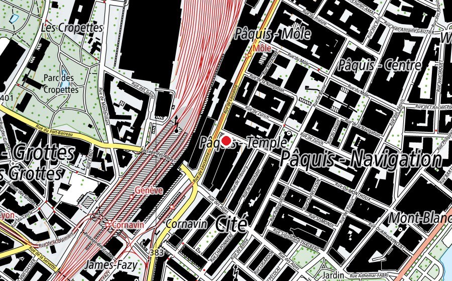 Carte indiquant l’emplacement de Activ Fitness (Salle de fitness)