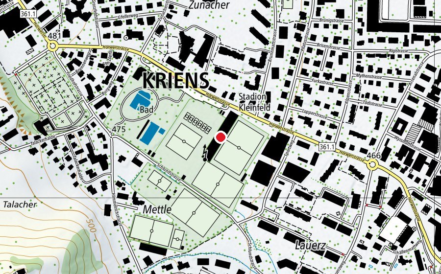 Carte indiquant l’emplacement de Activ Fitness (Salle de fitness)