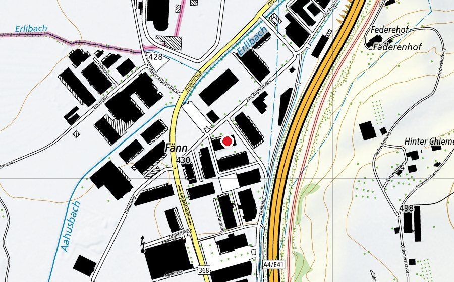Map showing the location of Activ Fitness (Fitness centre)