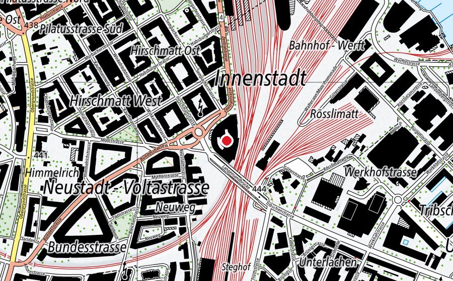 Carte indiquant l’emplacement de Activ Fitness (Salle de fitness)