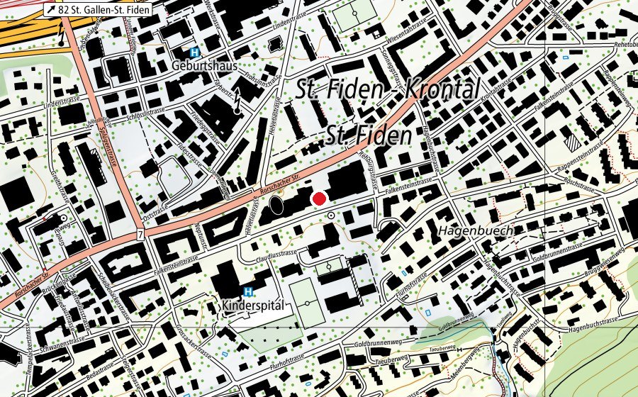 Carte indiquant l’emplacement de Activ Fitness (Salle de fitness)