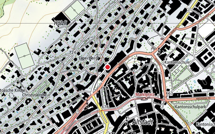 Carte indiquant l’emplacement de Activ Fitness (Salle de fitness)