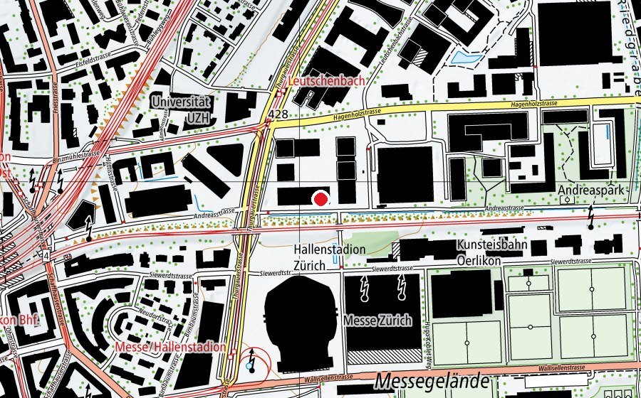 Carte indiquant l’emplacement de Activ Fitness (Salle de fitness)