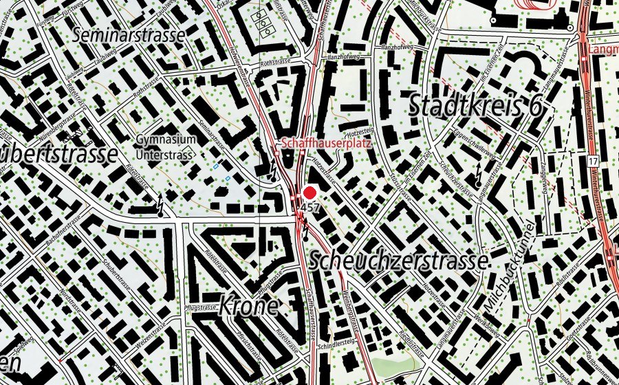 Mappa con la posizione di AM Noura (Centro fitness)
