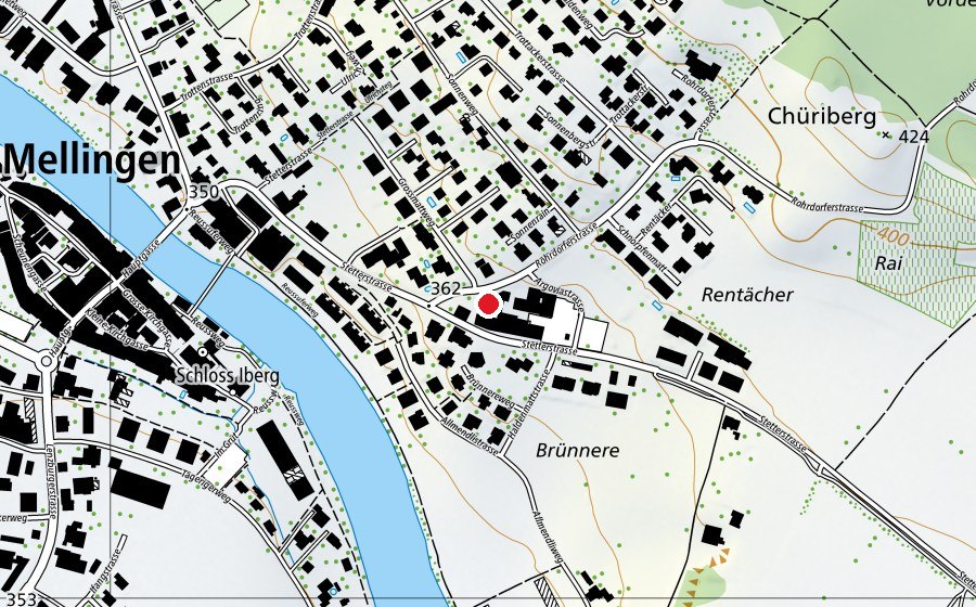 Carte indiquant l’emplacement de Arena (Salle de fitness)