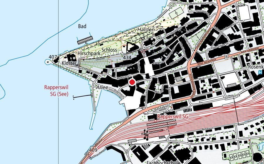Carte indiquant l’emplacement de Aurum (Salle de fitness)