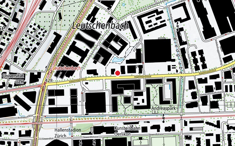 Carte indiquant l’emplacement de Aurum (Salle de fitness)