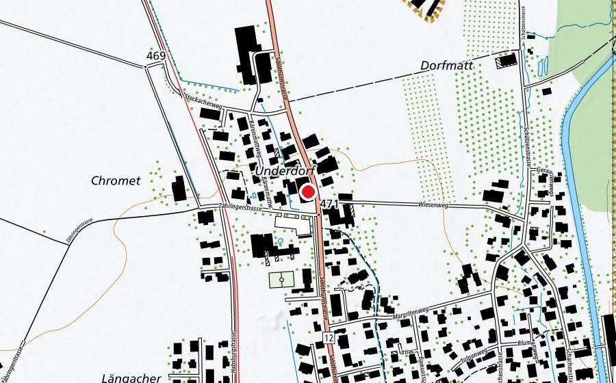 Mappa con la posizione di Bärenfit (Centro fitness)