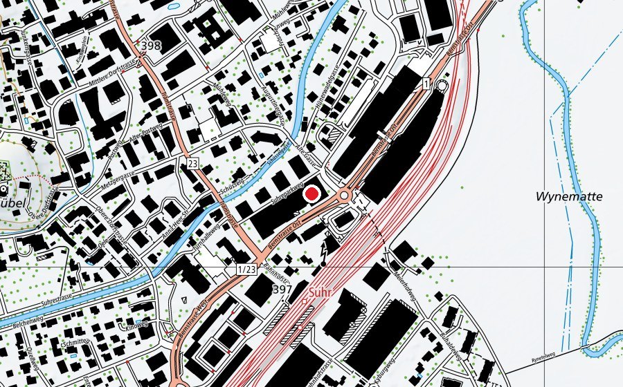 Mappa con la posizione di Bellvida (Centro fitness)