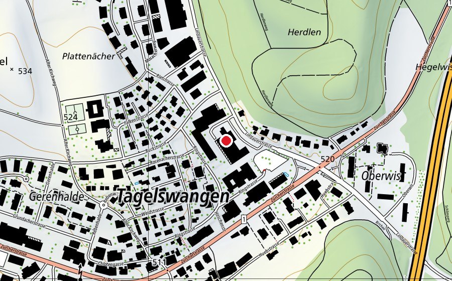 Map showing the location of BodyFit (Fitness centre)