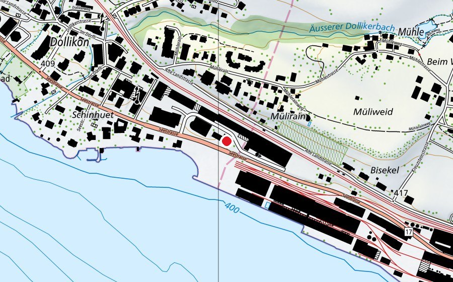 Carte indiquant l’emplacement de Champyourself (Salle de fitness)
