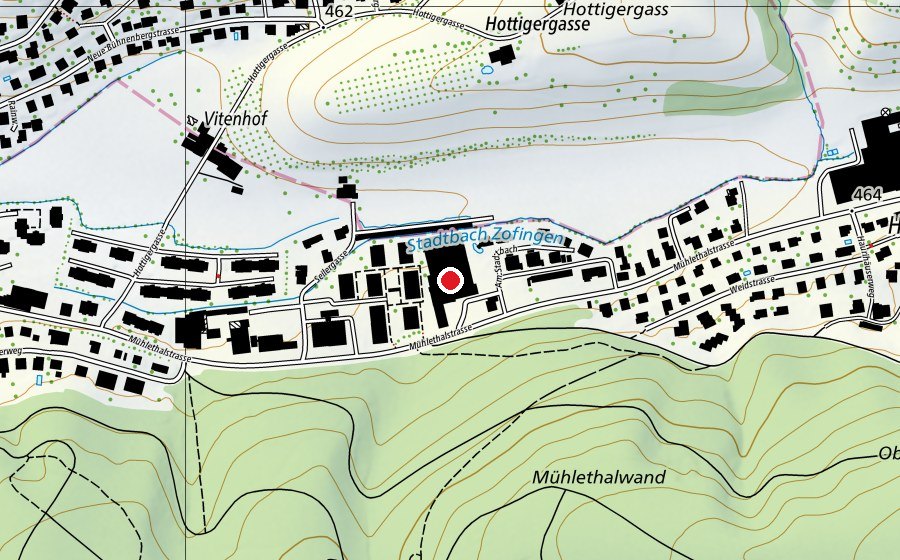 Mappa con la posizione di Claudia & Yoga (Claudia Hauri dipl. Yogalehrerin YCH) (Centro fitness)
