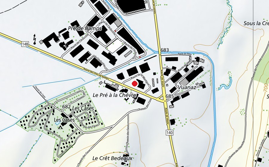 Map showing the location of Come On Fitness (Fitness centre)