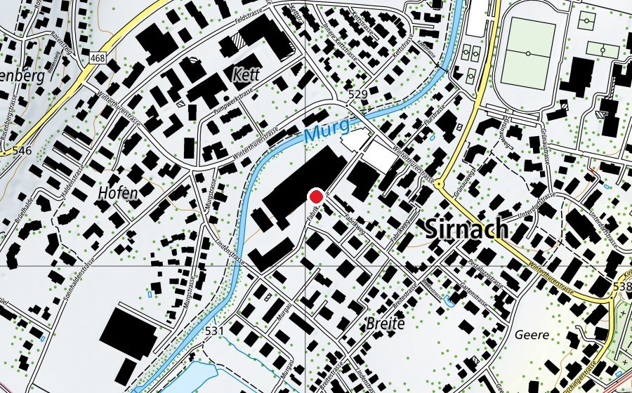 Map showing the location of Cross Fit (Fitness centre)