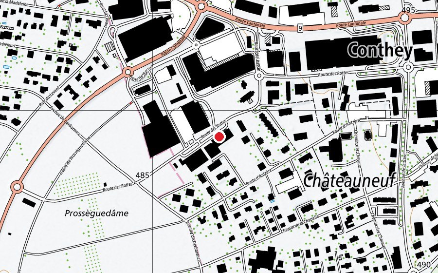 Map showing the location of David Fitness (Fitness centre)