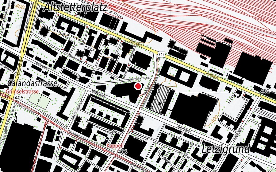 Map showing the location of David Gym 48 (Fitness centre)