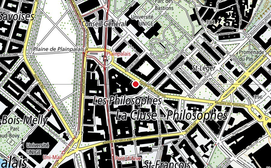 Mappa con la posizione di Digital Fight Club Sports (Centro fitness)