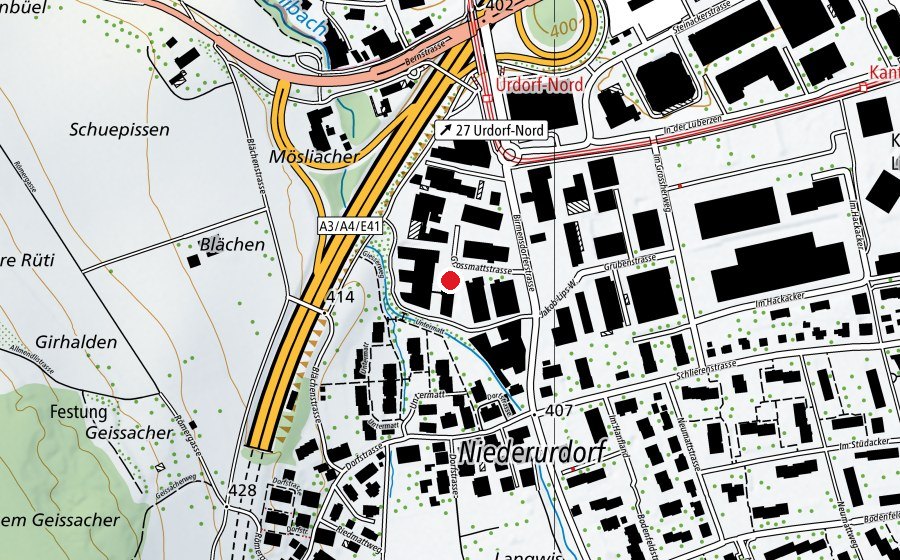 Mappa con la posizione di Diis Fitness (Centro fitness)