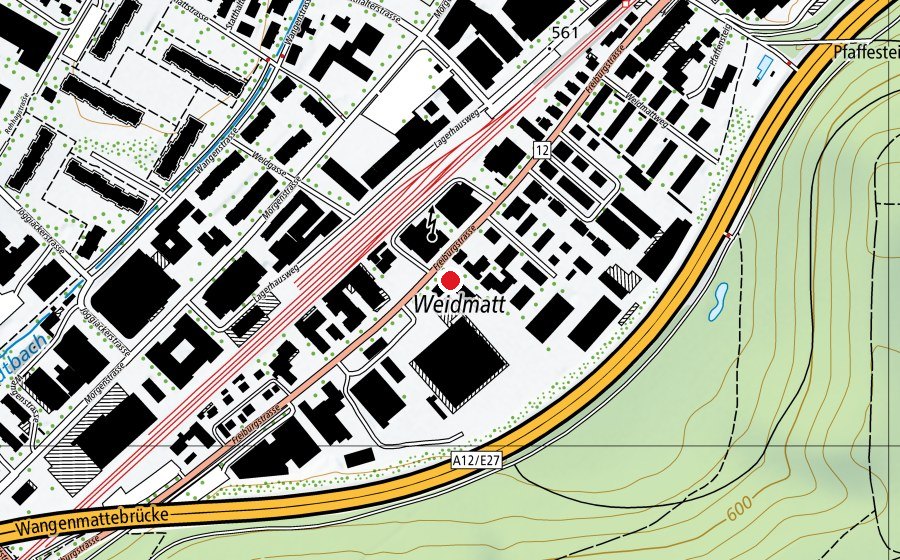 Map showing the location of discountfit (Fitness centre)