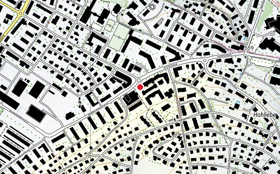 Map showing the location of discountfit (Fitness centre)
