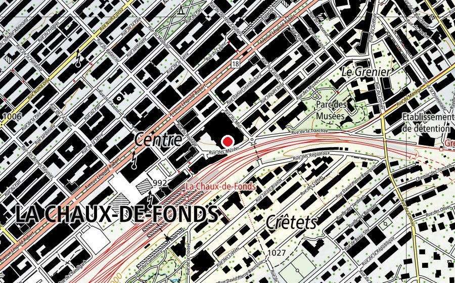 Mappa con la posizione di DiscountFit (Centro fitness)