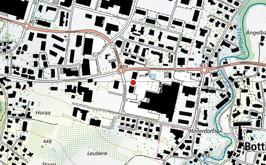 Map showing the location of Elson Sport & Fitness (Fitness centre)