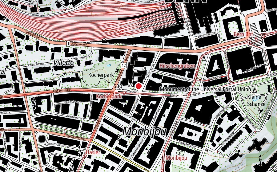 Map showing the location of Evo Fitness (Fitness centre)
