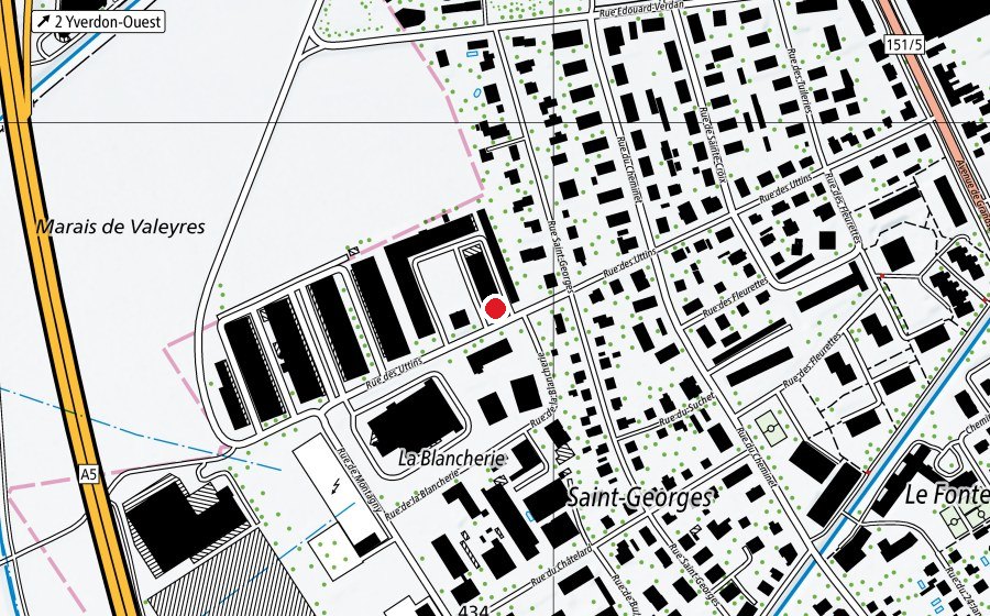 Map showing the location of Fight Club Champions Boxing (Fitness centre)