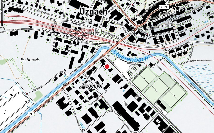 Map showing the location of Fit Inform (Fitness centre)