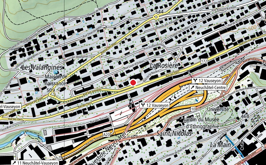 Carte indiquant l’emplacement de Fit2010 (Salle de fitness)