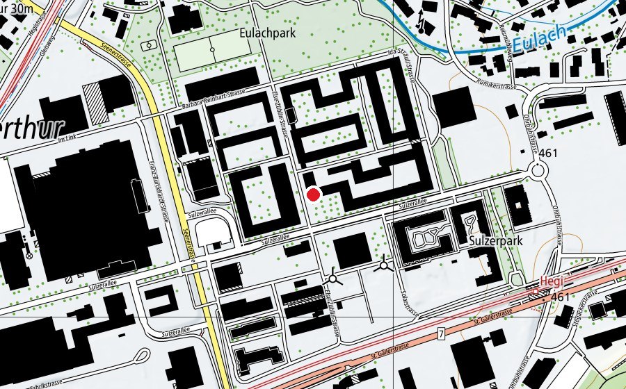 Map showing the location of Fitality fitness (Fitness centre)