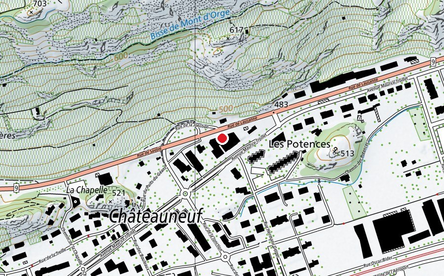 Mappa con la posizione di Fitness Xplode (Centro fitness)