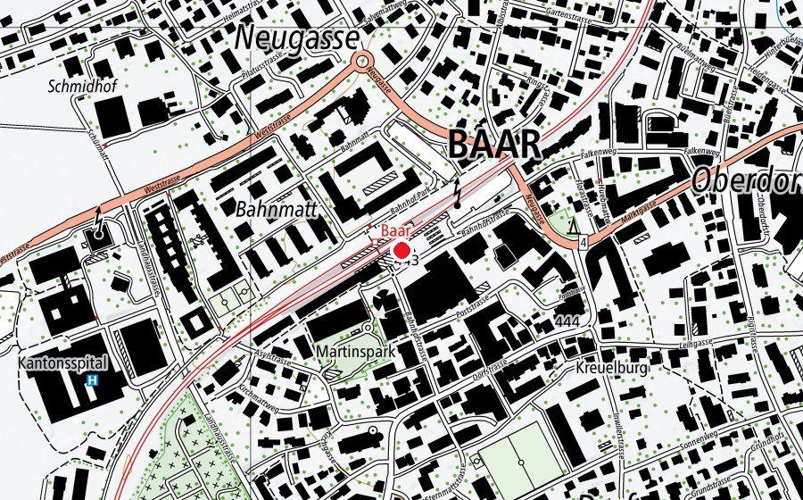 Mappa con la posizione di Fitnesscenter Dober (Centro fitness)