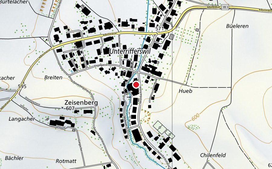 Carte indiquant l’emplacement de Freiraum (Salle de fitness)