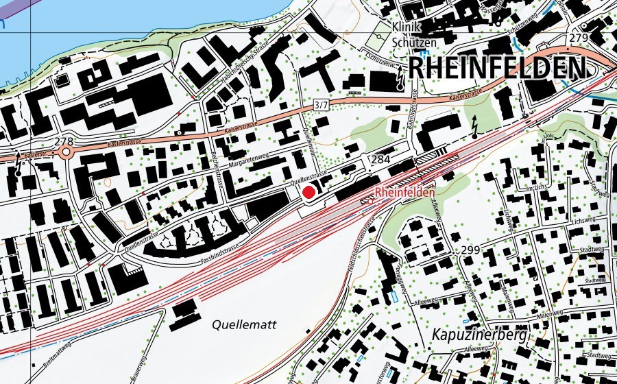 Carte indiquant l’emplacement de Genesis Gym (Salle de fitness)
