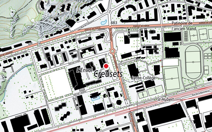 Map showing the location of GestFormLady.Fit (Fitness centre)