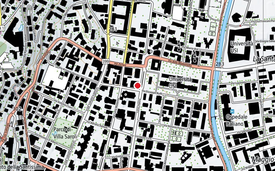 Carte indiquant l’emplacement de Golden Lab (Salle de fitness)