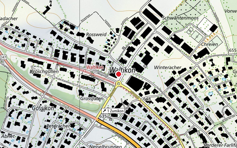 Map showing the location of Heartcheck (Fitness centre)