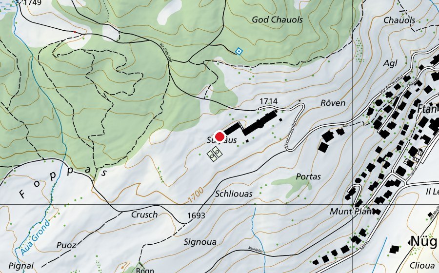 Map showing the location of HIF Sportclasse (Fitness centre)