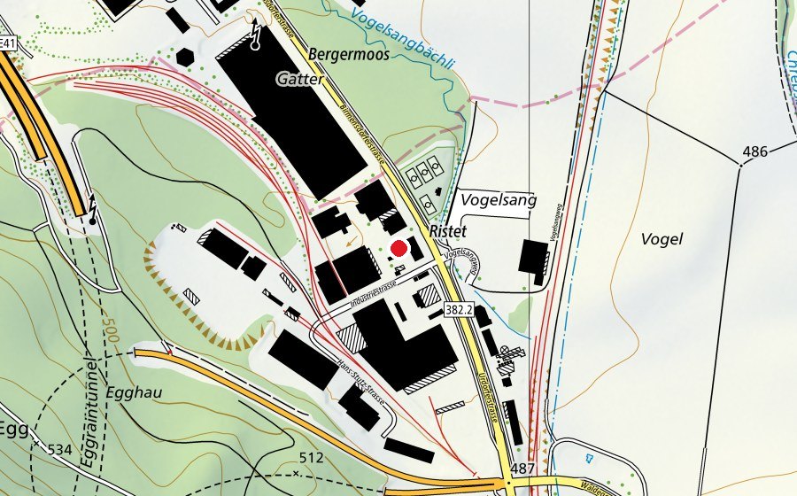 Mappa con la posizione di Home of Bardogs (Centro fitness)