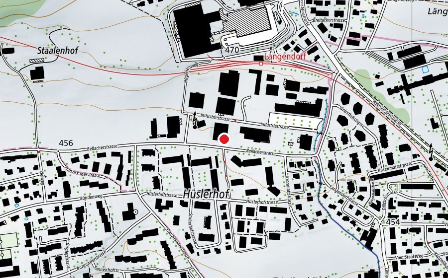 Map showing the location of Ingold's Body Gym (Fitness centre)