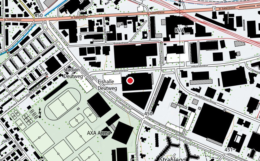 Mappa con la posizione di Irjad Gym (Centro fitness)