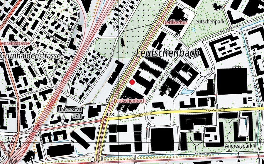 Mappa con la posizione di JOHN REED (Centro fitness)