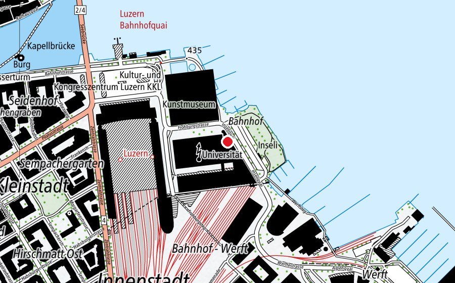 Map showing the location of Kieser Training (Fitness centre)