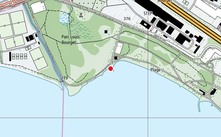 Map showing the location of k·mala YOGA (Fitness centre)