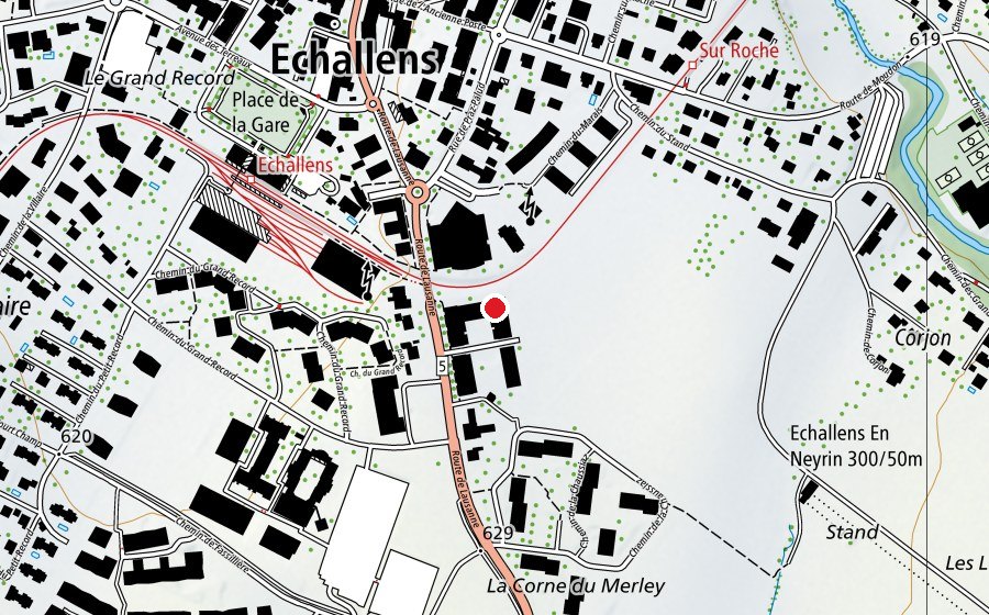Map showing the location of Let's Go Fitness (Fitness centre)